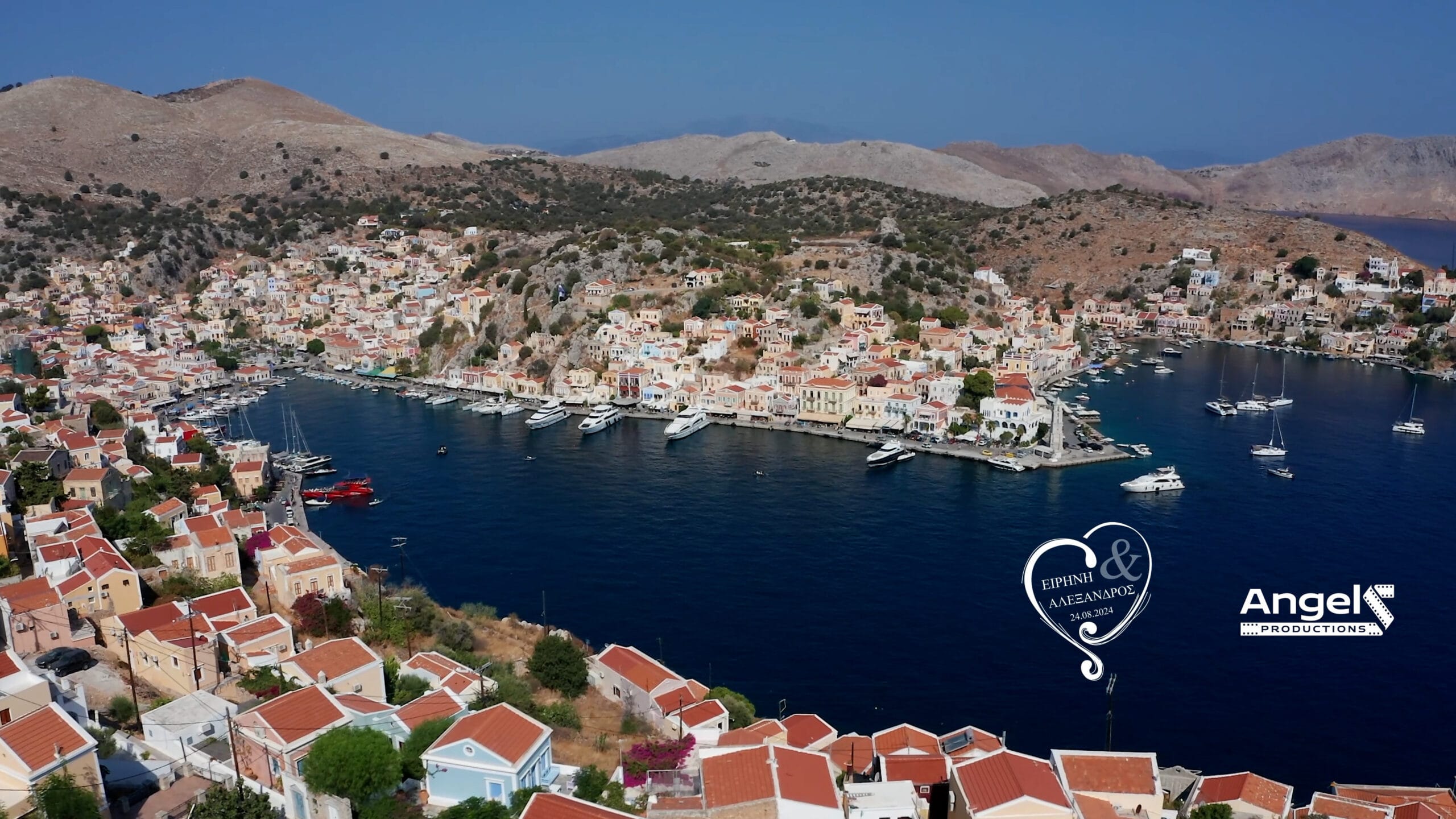 Wedding Baptism at Symi